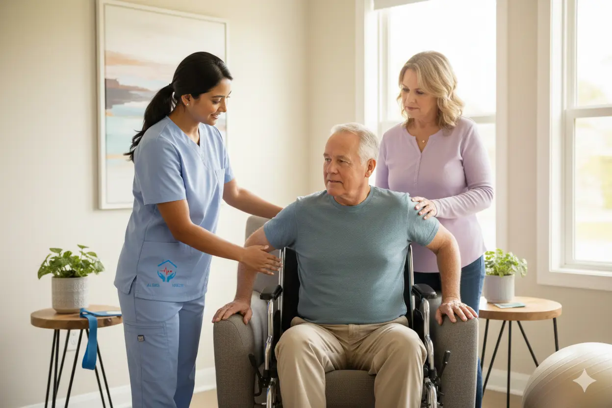 Caregiver coaching for back pain recovery Caregiver training during physical therapy for back pain