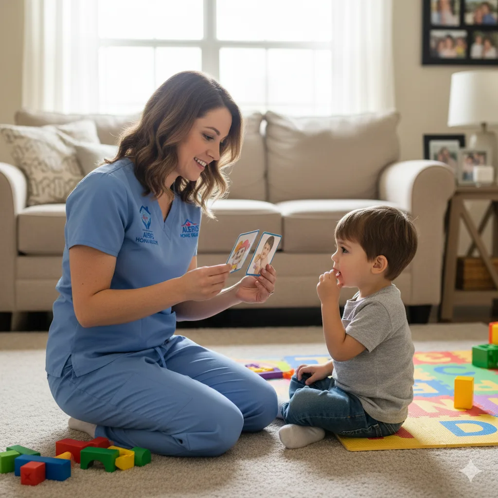 ASD Home-based autism support session in Houston